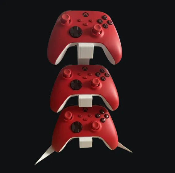 Triple Controller Holder (White)