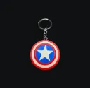 Captain America Shield Keychain