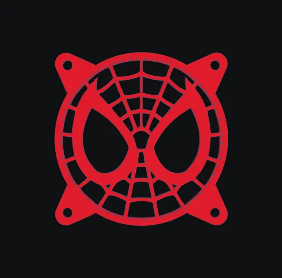 SpiderMan Fan Grill