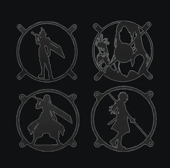 Final Fantasy VII Fan Grills