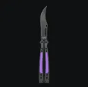 Ultraviolet Balisong Butterfly Knife