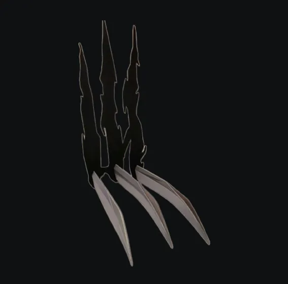 Wolverine Claws Wall Display