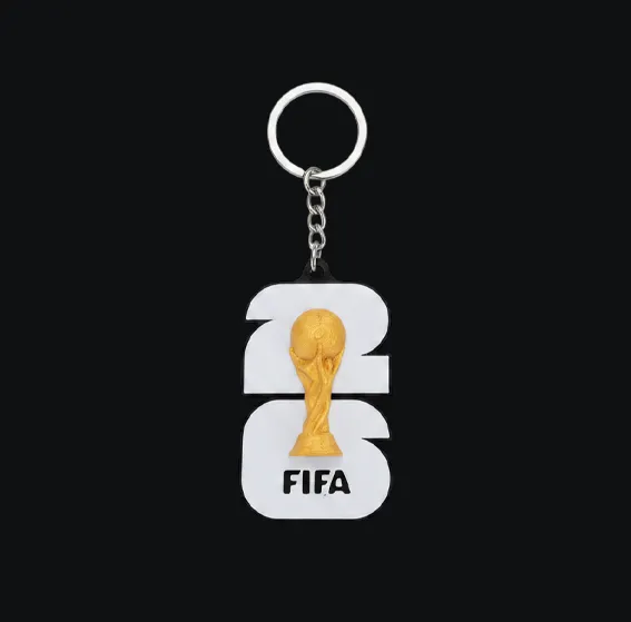 World Cup 2026 Logo Keychain