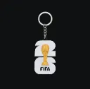 World Cup 2026 Logo Keychain