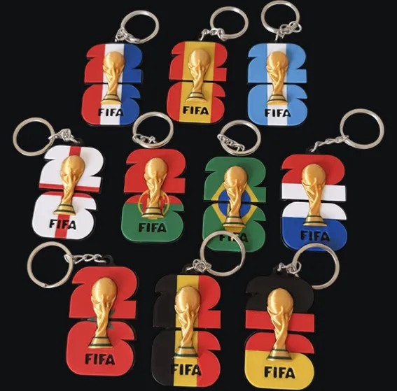 World Cup 2026 National Teams Keychain