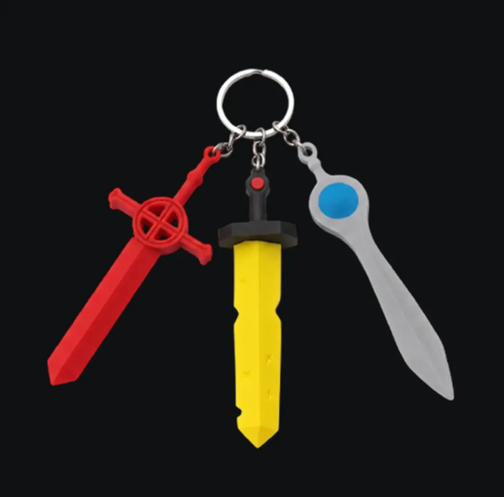 Finn's Swords Keychain - Adventure Time