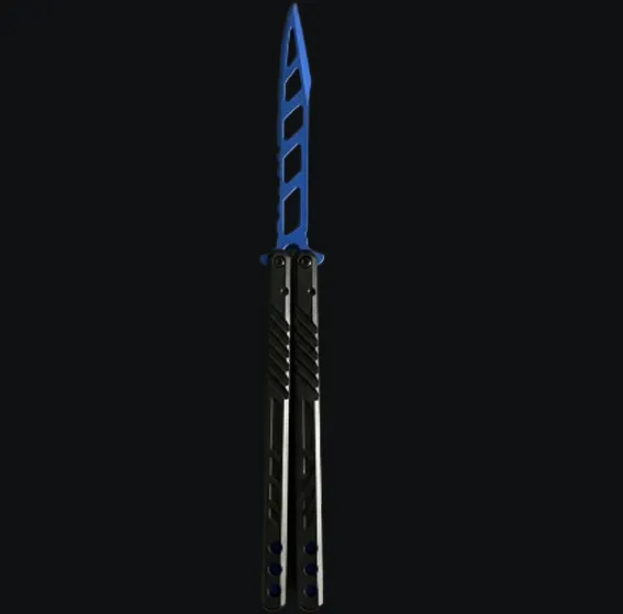 ButterFly Knife (Blue, Black)