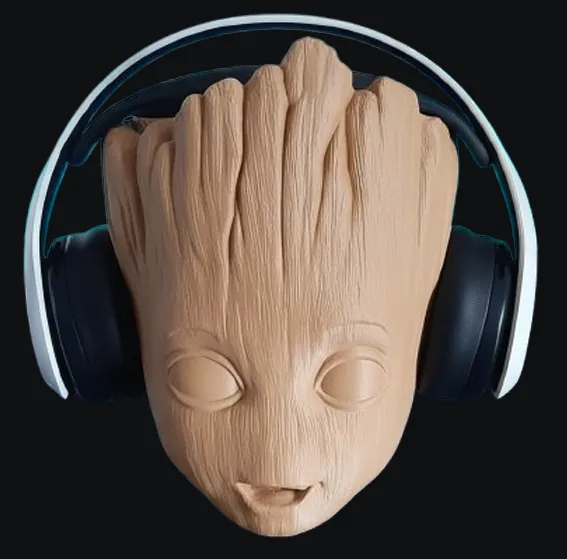 Groot Headset Holder