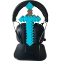 Diamond Sword Headset Holder
