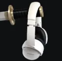 Wall Katana Headset Holder